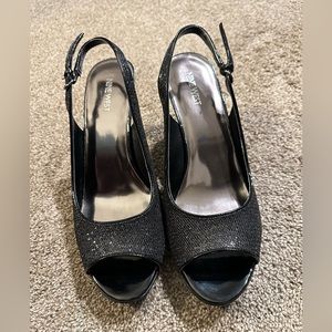 Nine West Karoo Slingback Peep Toe Heels